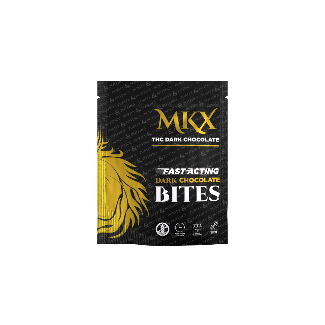 Fast Acting Dark Chocolate Bites 100mg