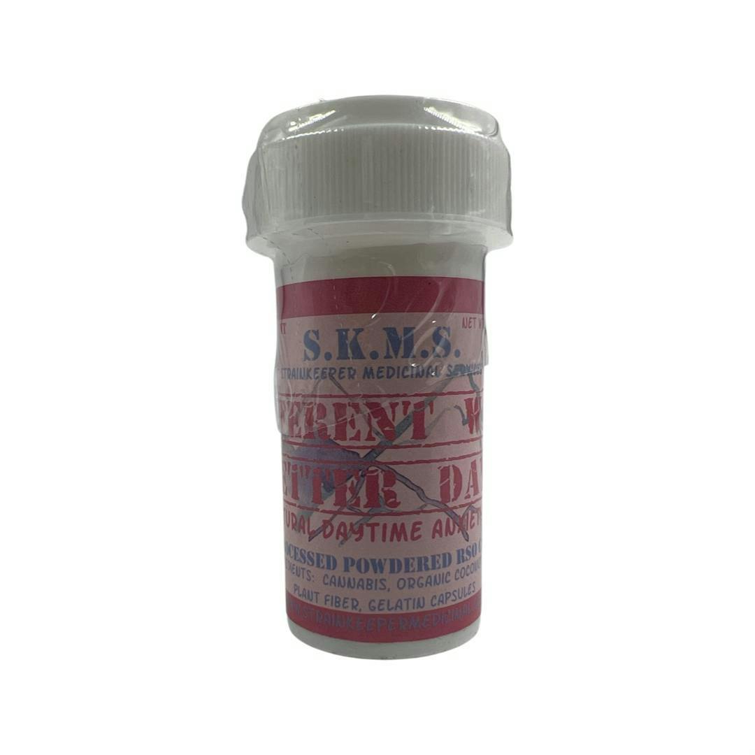 "Different Ways Better Days" Daytime Anxiety RSO Capsules - 24ct