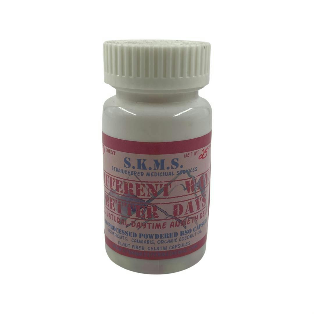 "Different Ways Better Days" Daytime Anxiety RSO Capsules - 60ct