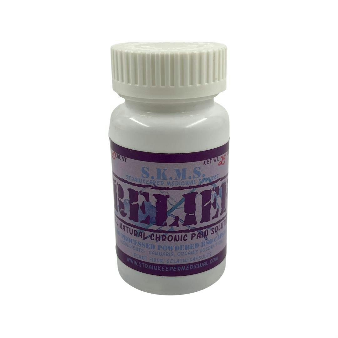 "Relief" Chronic Pain RSO Capsules - 60ct