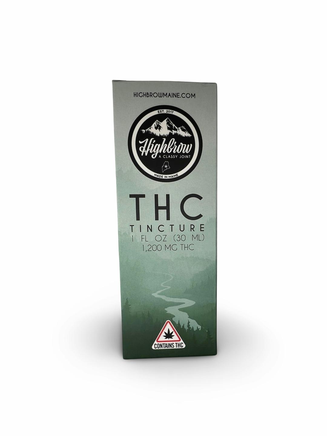 1,200mg THC Tincture - Highbrow