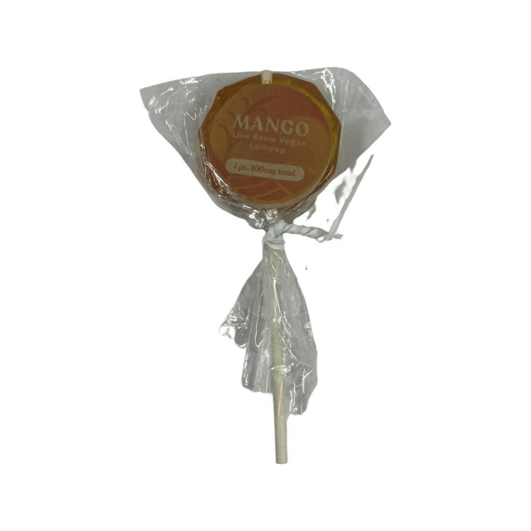 100mg Live Rosin Mango Lollipop