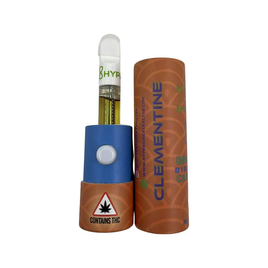 1g Clementine Distillate Cartridge -Hyperion