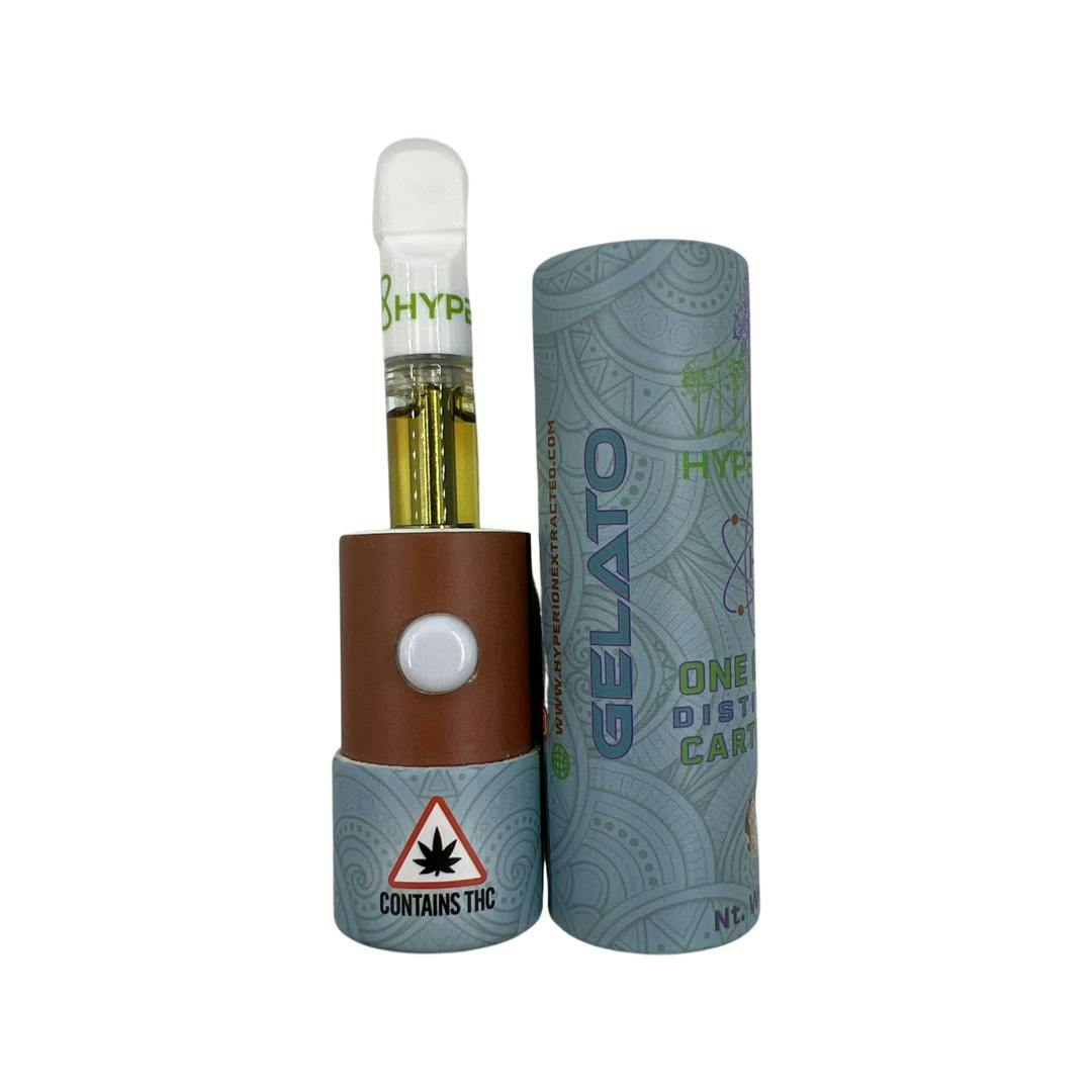 1g Gelato Distillate Cartridge -Hyperion