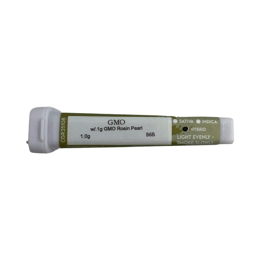 1g GMO w/ .1g GMO Rosin Pearl Pre-Roll - New Horizons