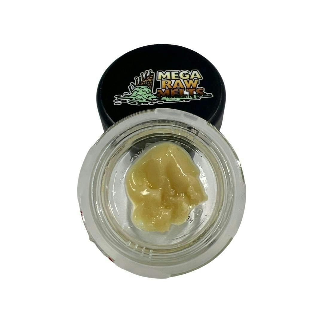 1g Hardcore Blue Rawserve Rosin - Mega Raw Melts