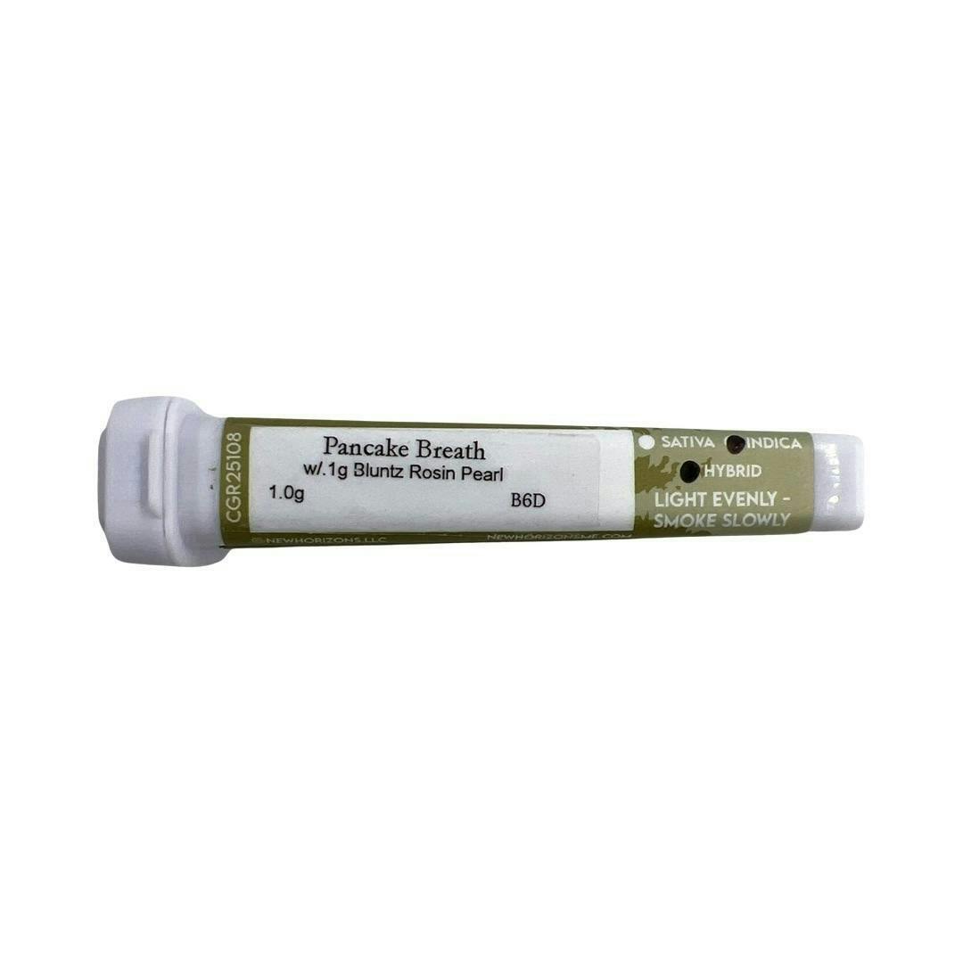 1g Pancake Breath w/ .1g Bluntz Rosin Pearl Pre Roll - New Horizons
