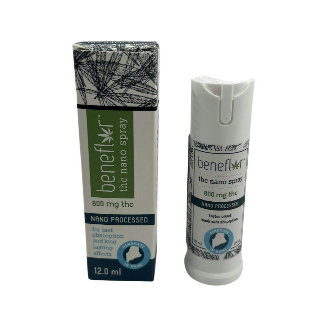 Beneflor 800mg THC Nano Spray Strawberry