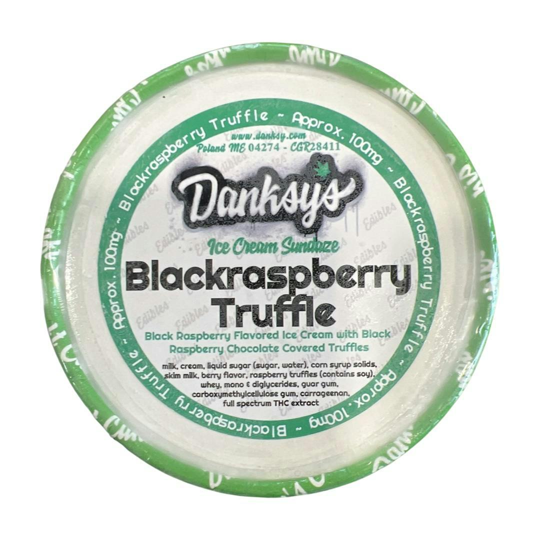 Black Raspberry Truffle 100mg Ice Cream