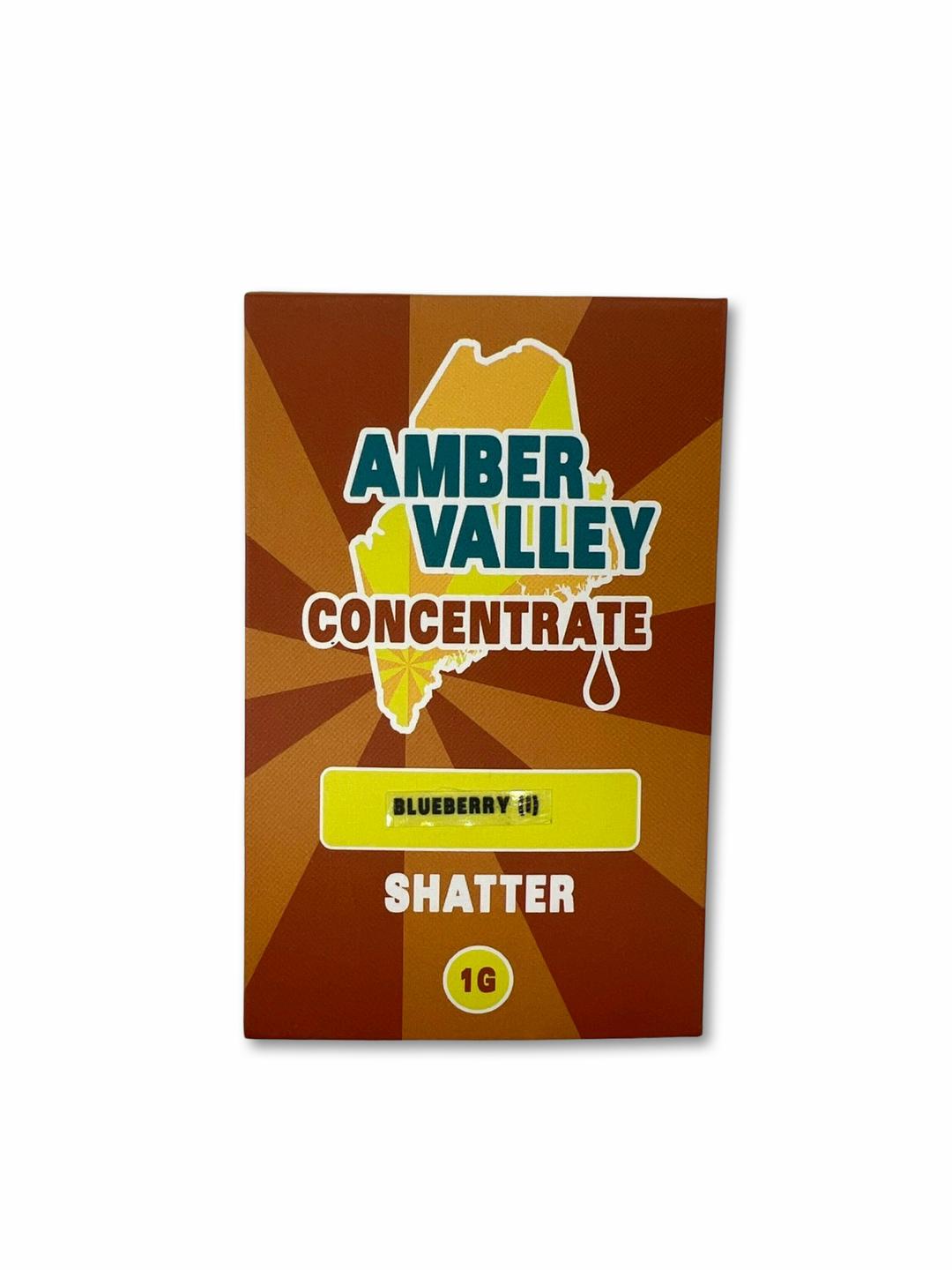Blueberry 1g Shatter - Amber Valley
