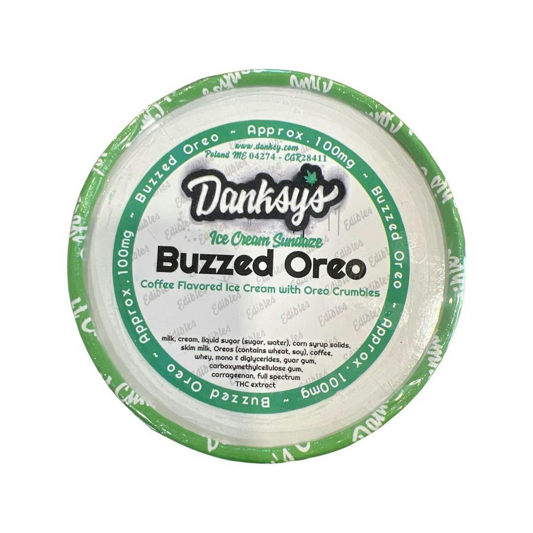 Buzzed Oreo 100mg Ice Cream