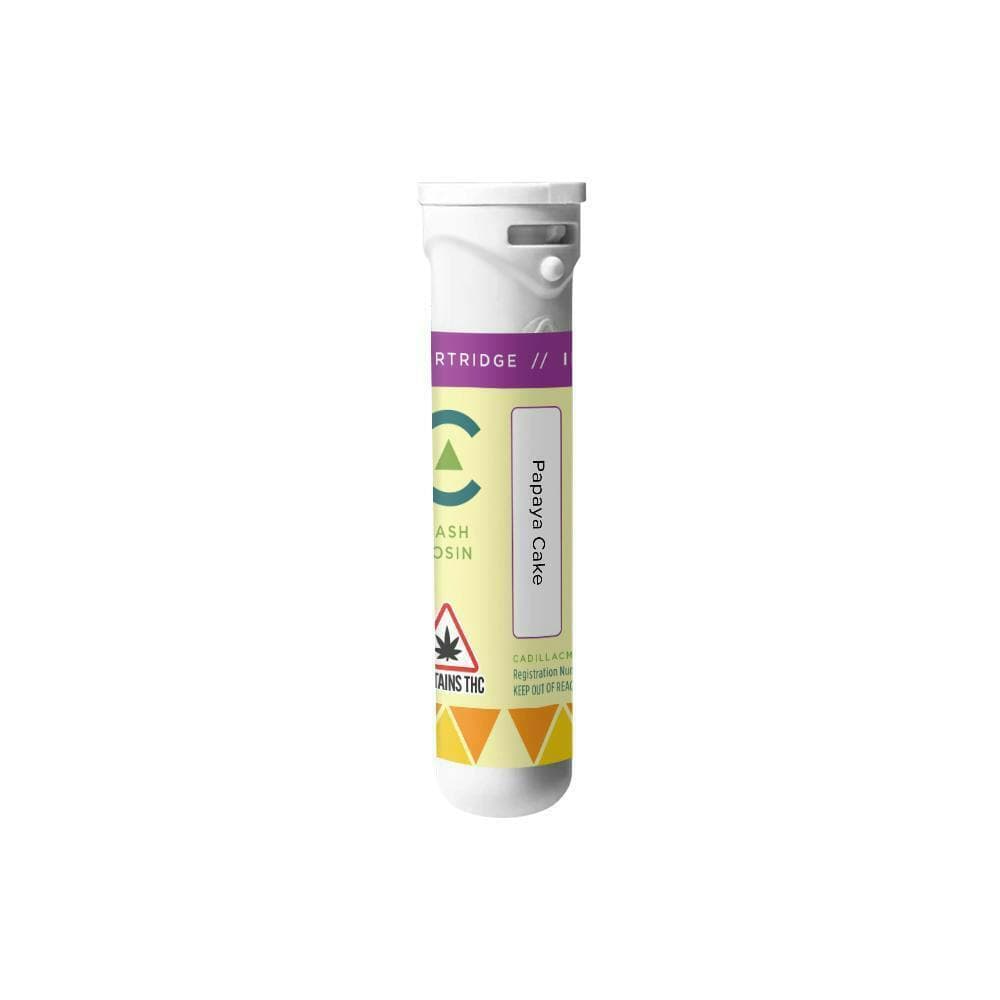 Cadillac .5g Hash Rosin Cartridge - Papaya Cake