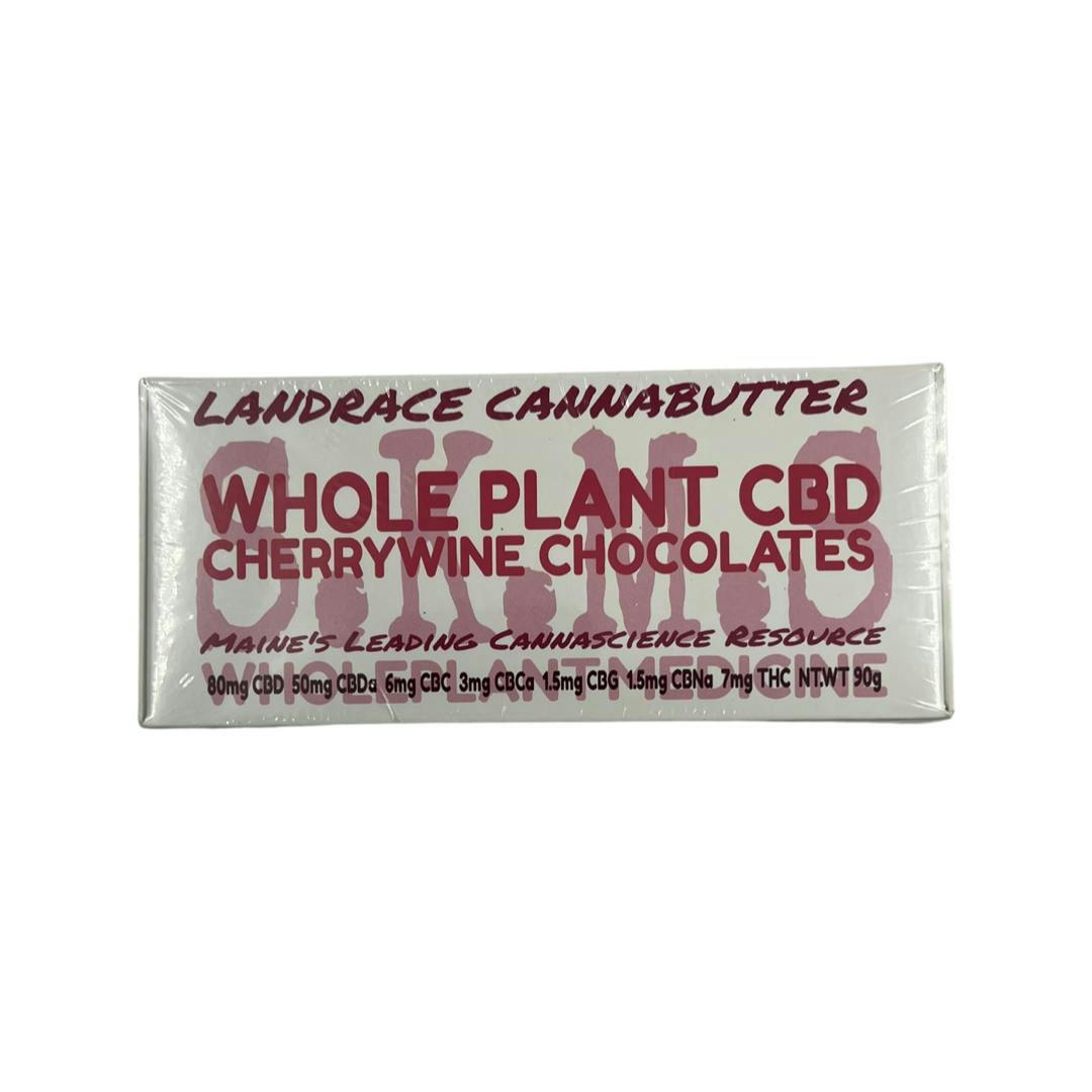 Cherry Wine Whole Plant CBD Chocolate Heart Truffles 10-Pack