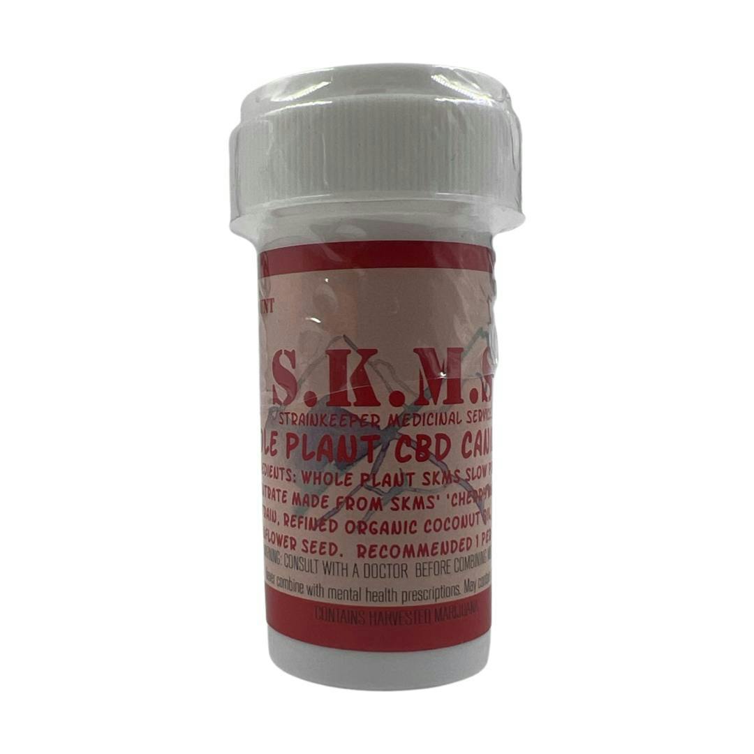 Cherry Wine Whole Plant CBD RSO Capsules - 24ct