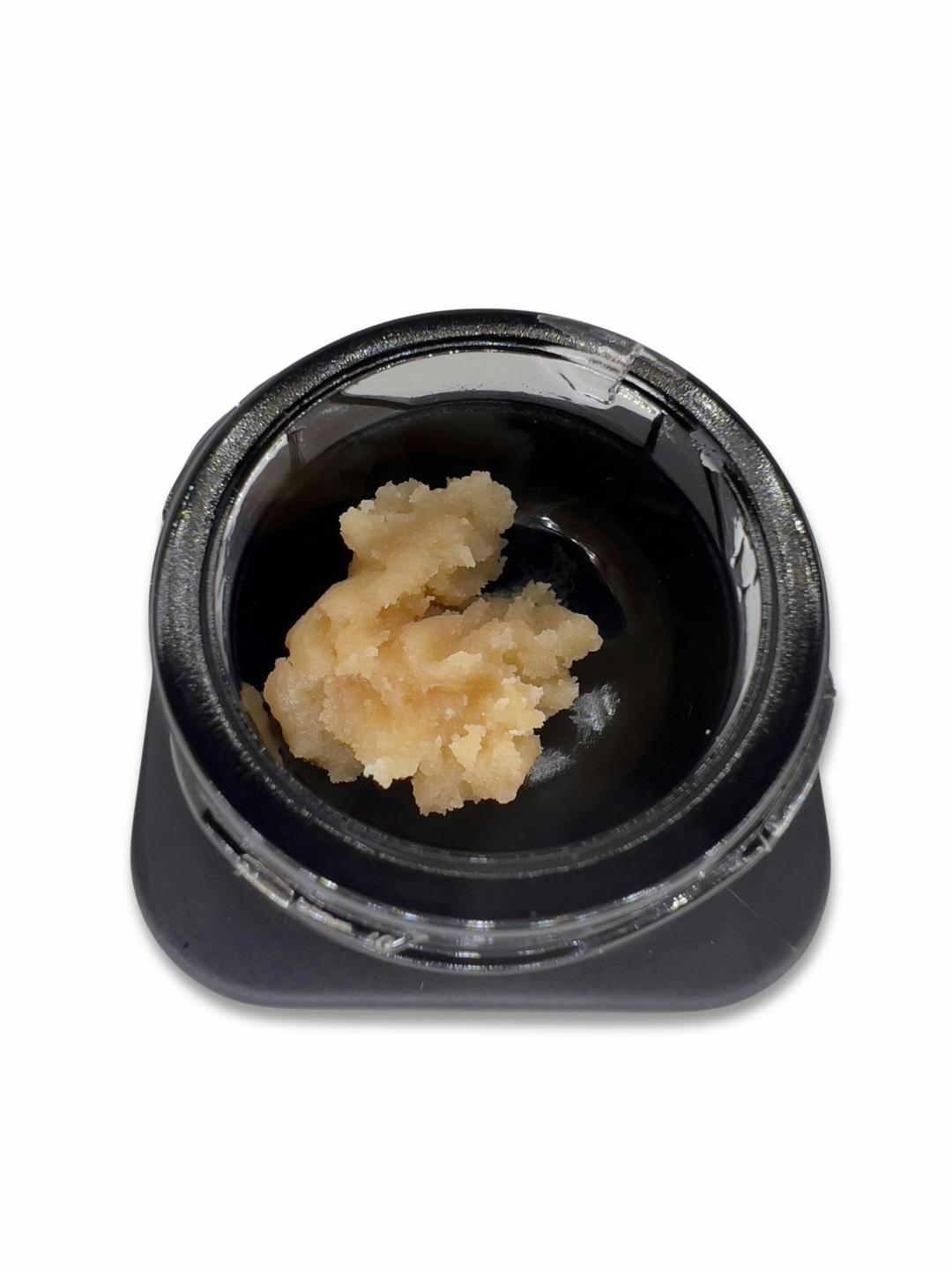 Garlic Kisses 1g Live Hash Rosin - Wicked Fyah