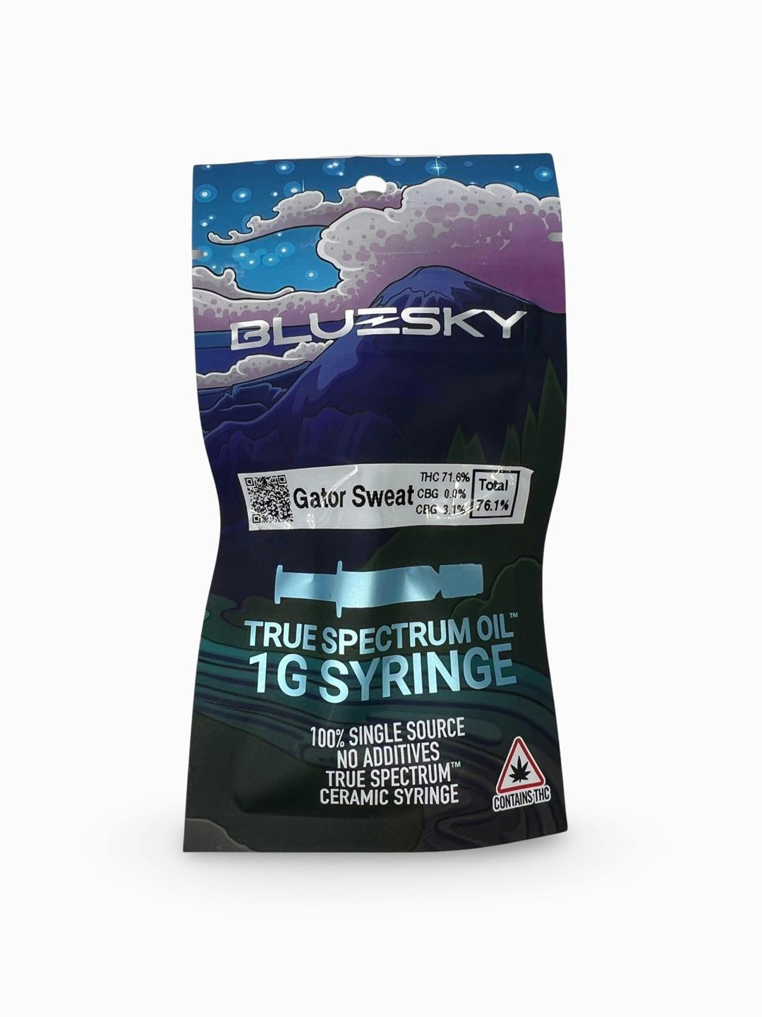 Gator Sweat 1g TSO Syringe - Blue Sky