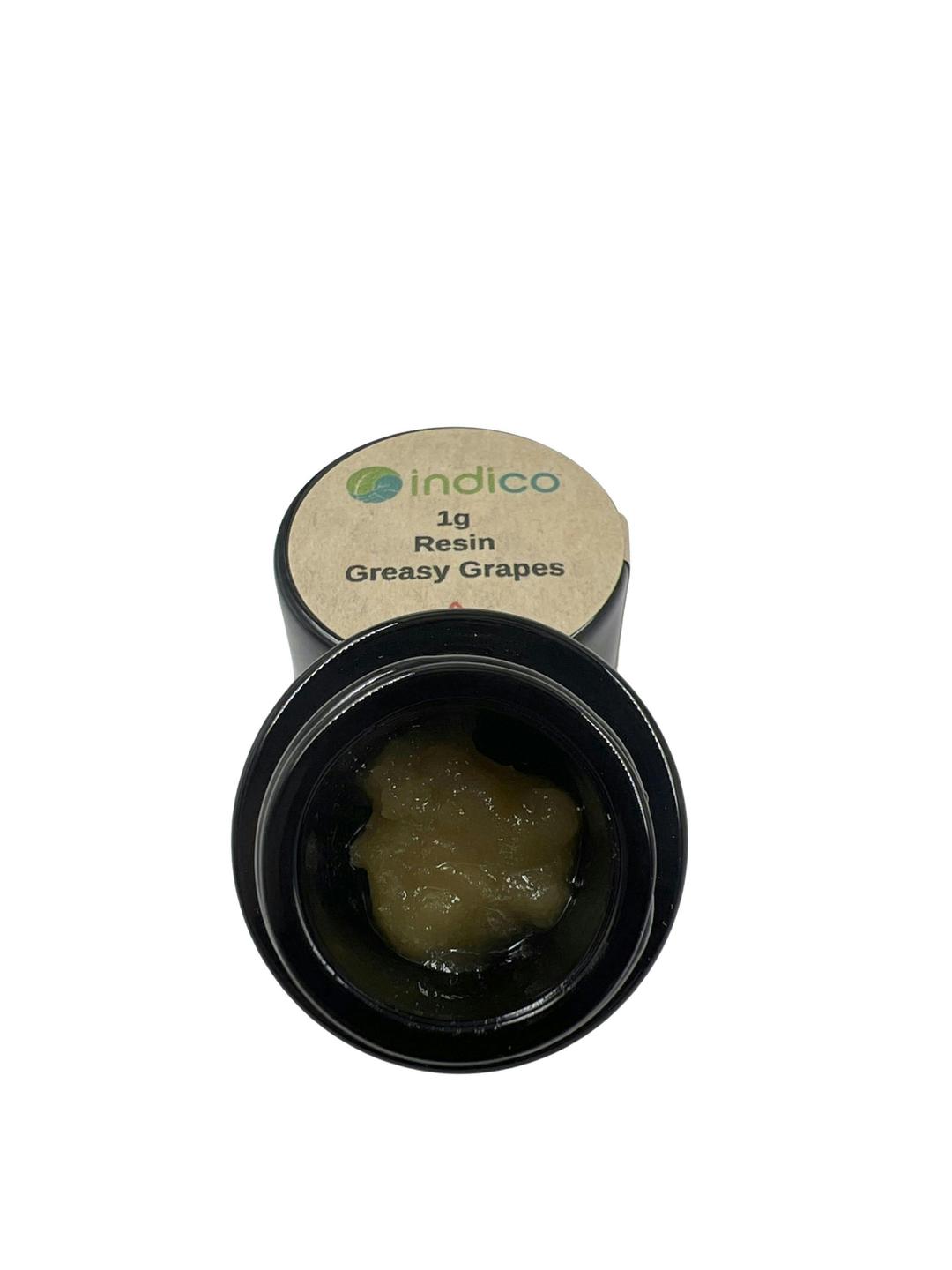 Greasy Grapes Resin -Indico
