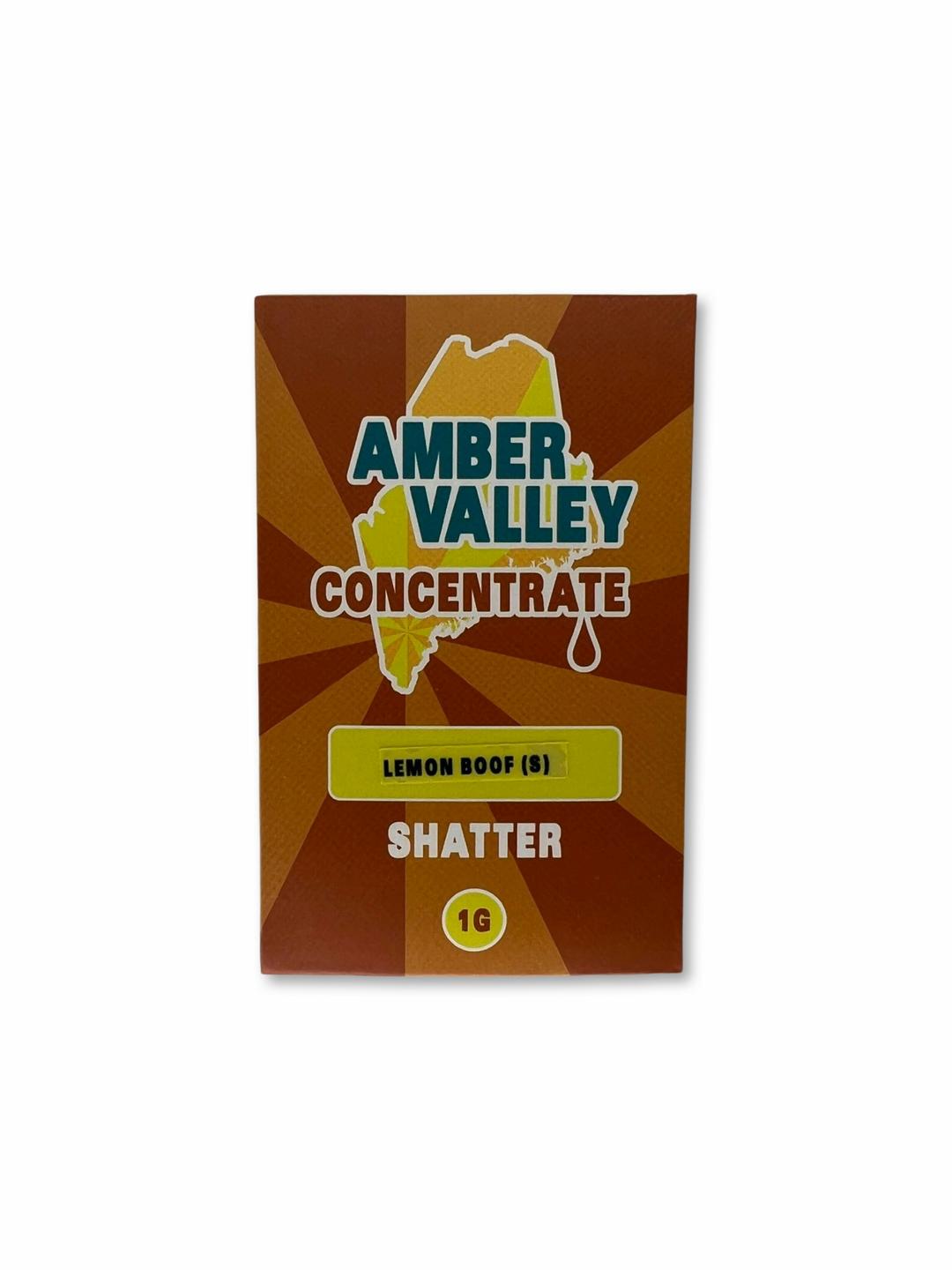 Lemon Boof 1g Shatter - Amber Valley