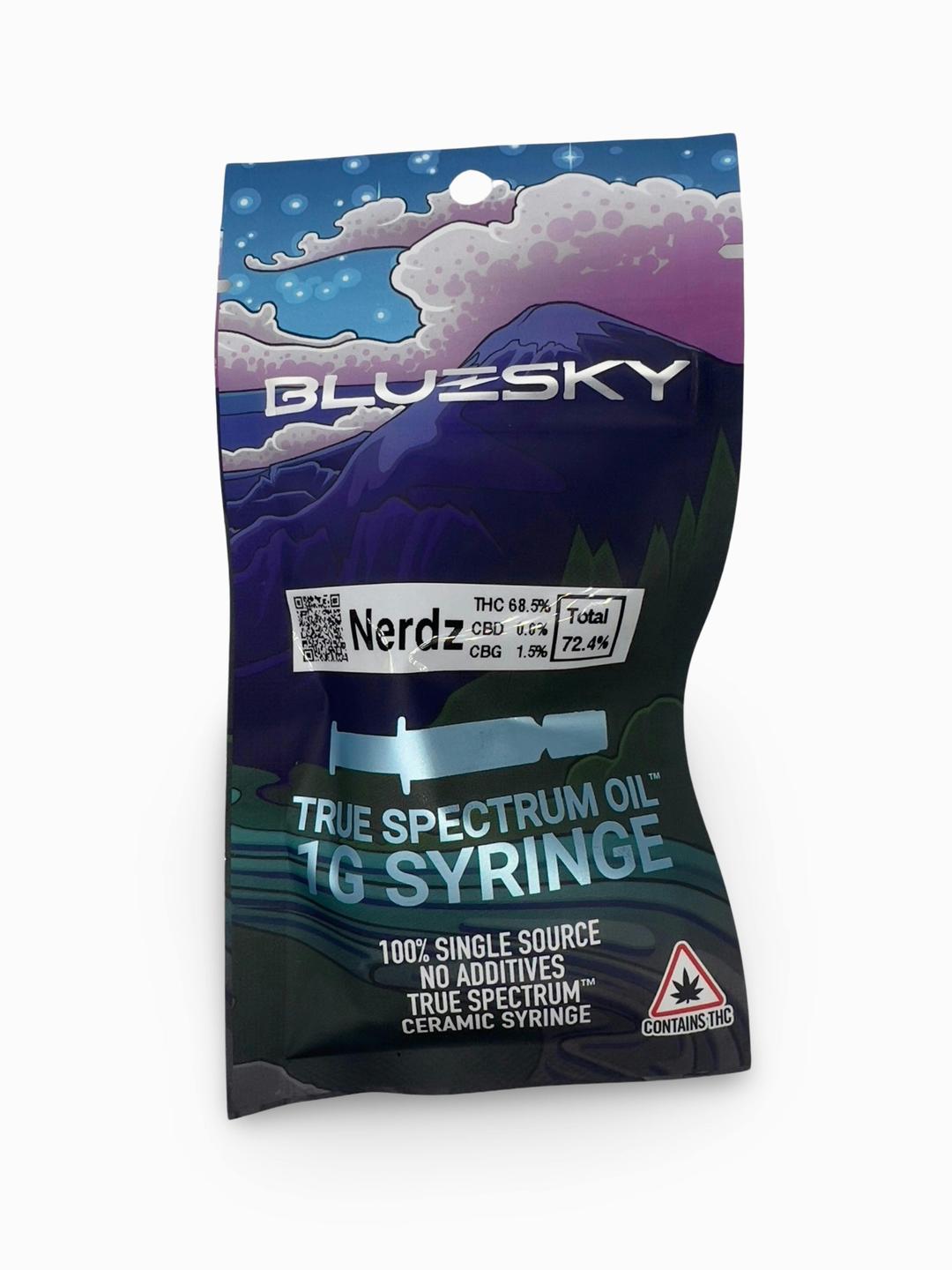 Nerdz 1g TSO Syringe - Blue Sky