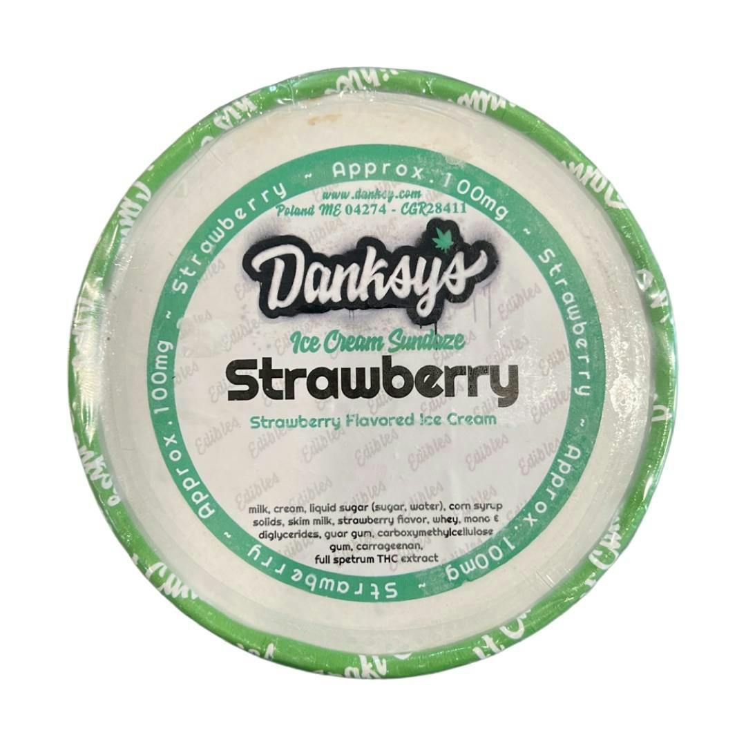 Strawberry 100mg Ice Cream