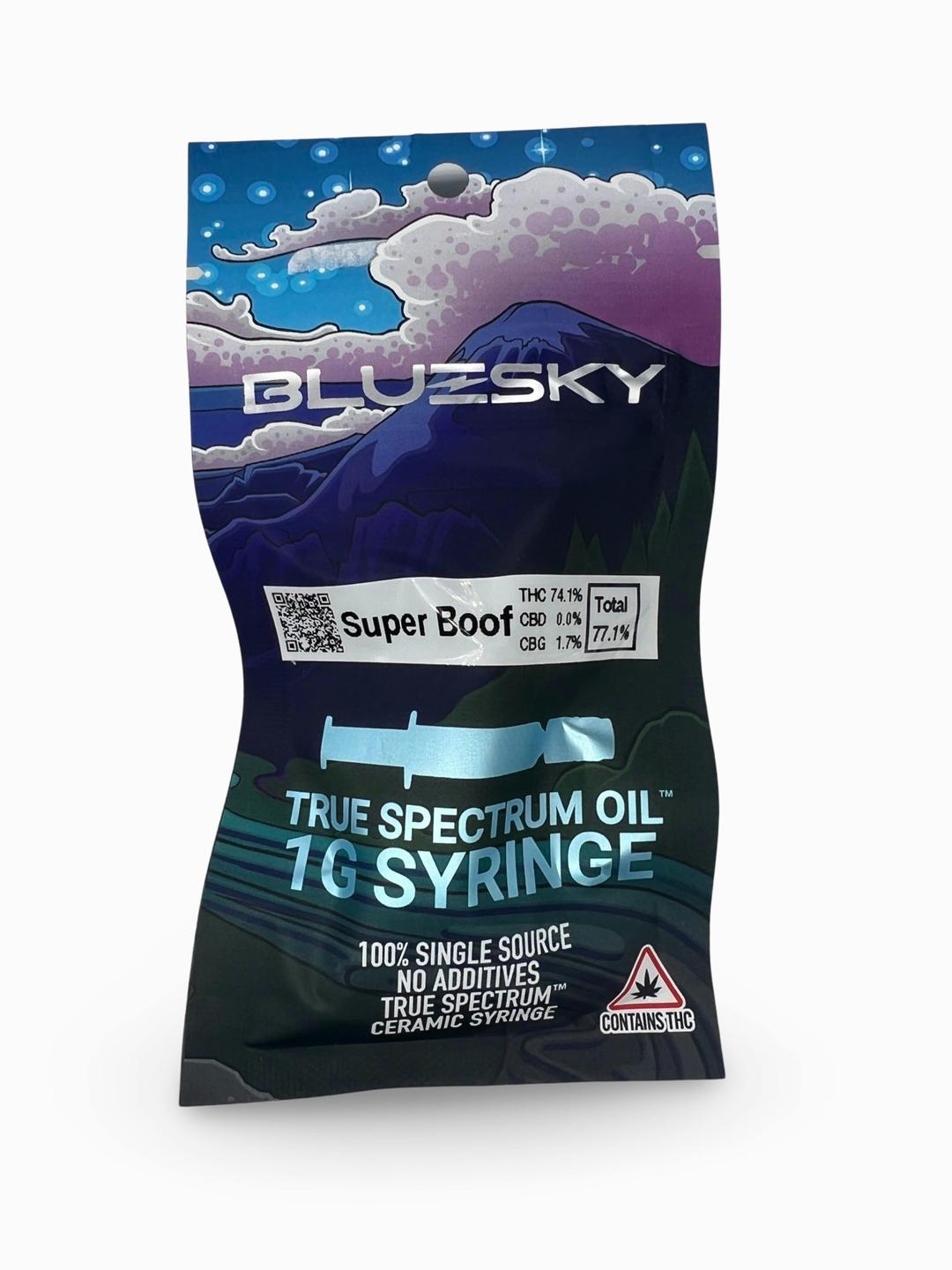Super Boof 1g TSO Syringe - Blue Sky