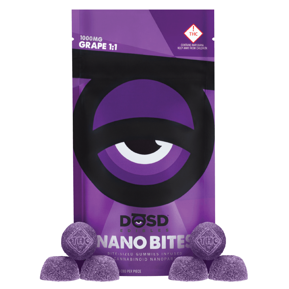 Nano Bites - Grape 1:1 - 1000mg