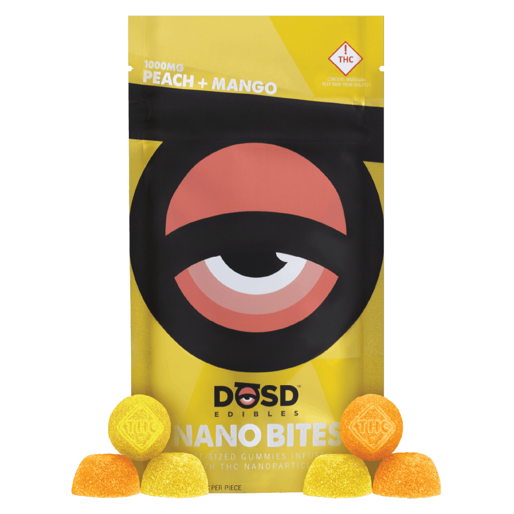 Nano Bites - Peach + Mango 1000mg (Mixed Pack)