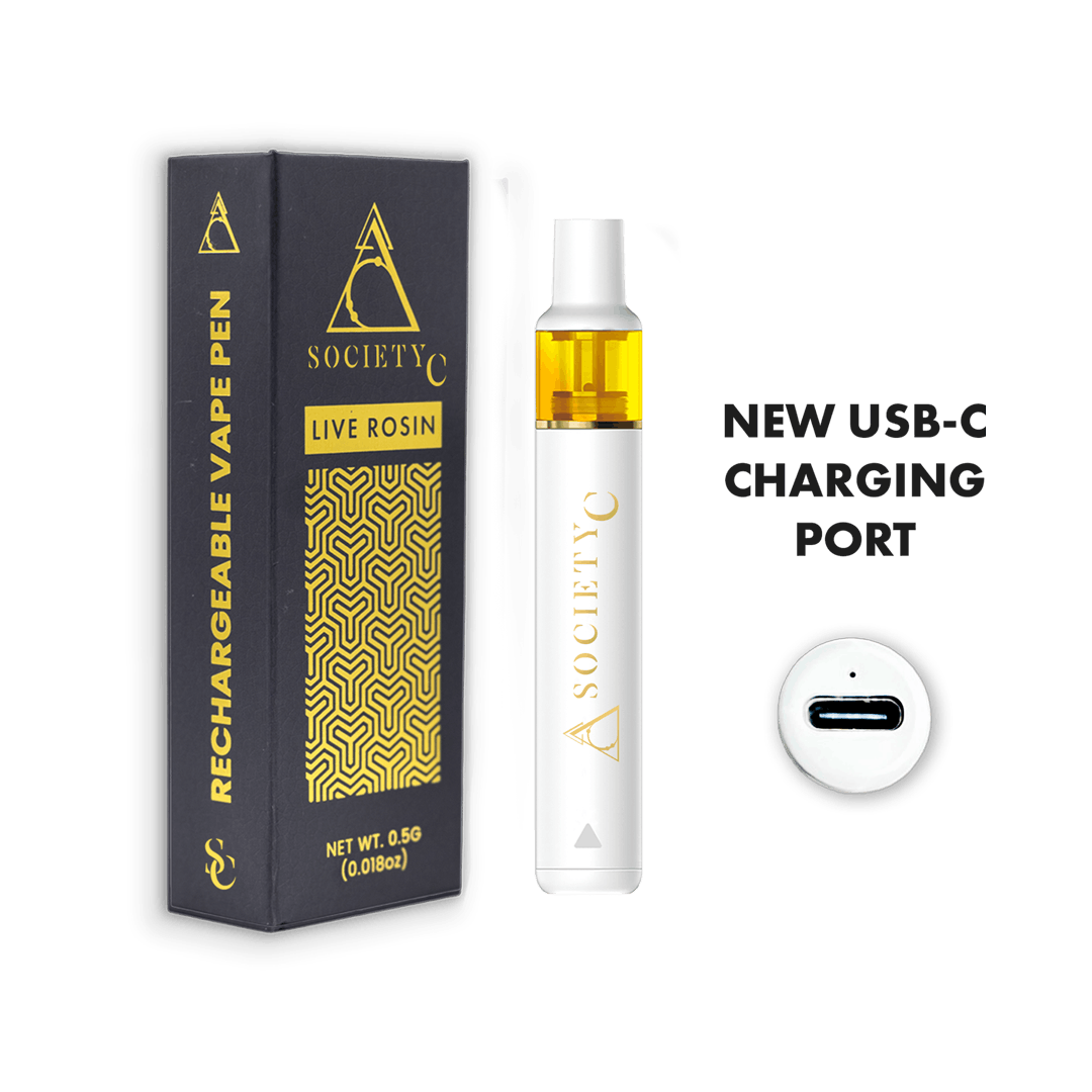 Society C - Gummiez - 0.5g Live Rosin Disposable Vape
