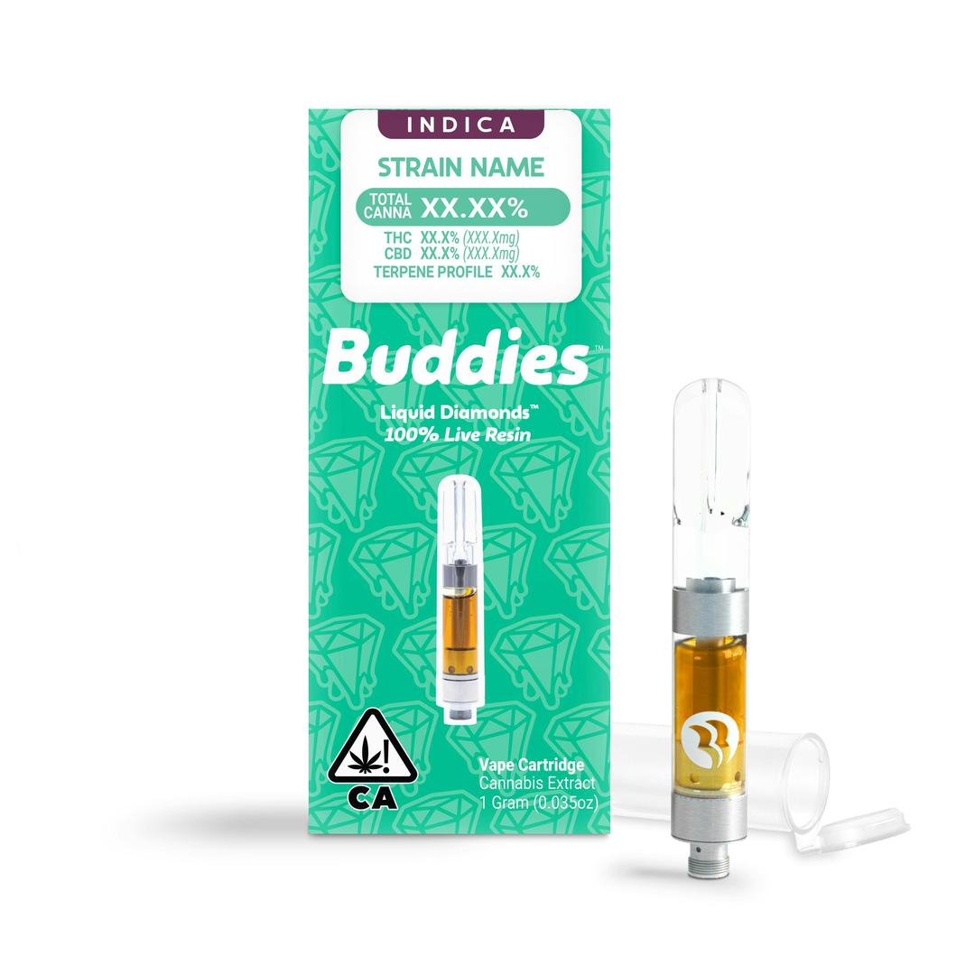 Live Resin Dirty Zkittlez 1g Vape Cart (I)