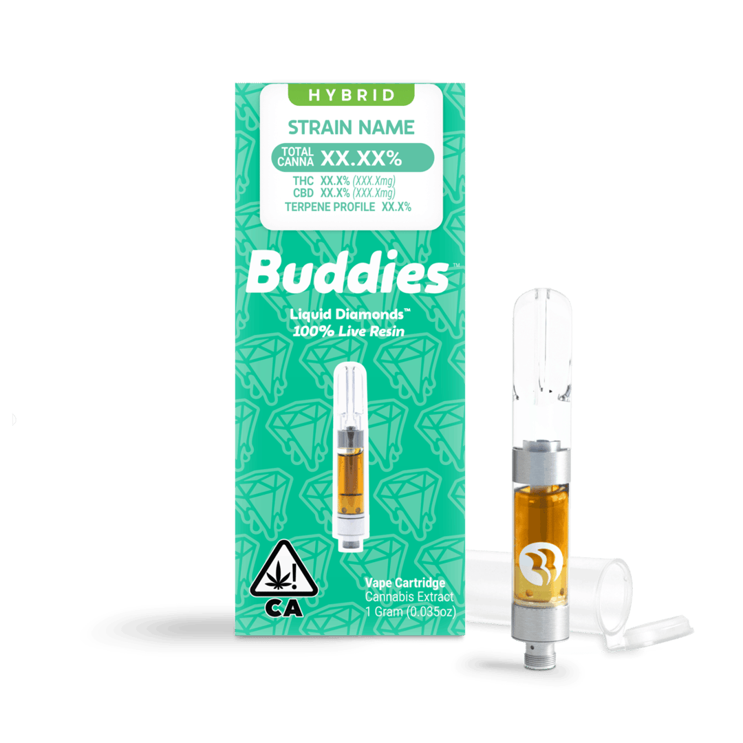 Live Resin Cheetah Piss 1g Vape Cart (H)