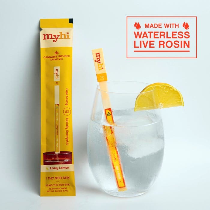 Lemon - Fast Acting Beverage Stir STIKs - Energy (10mg - Single STIK)