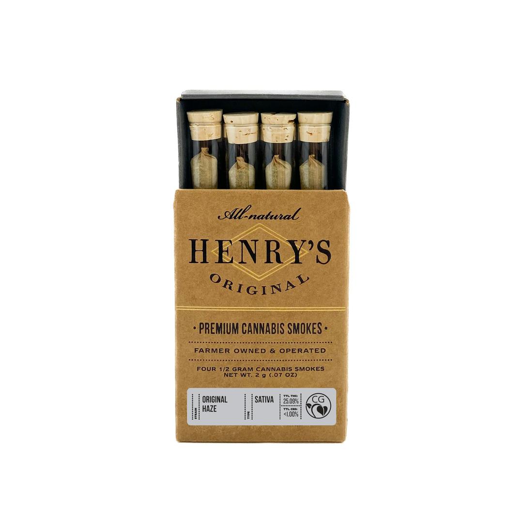 2g Total 4-Pack Pre-Rolls (.5g each)- Original Haze