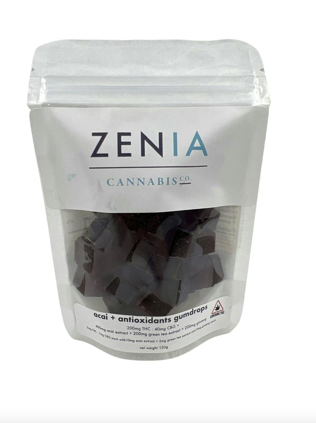 Acai and Antioxidants: 200mg THC + 40mg CBG - Zenia Cannabis Co.