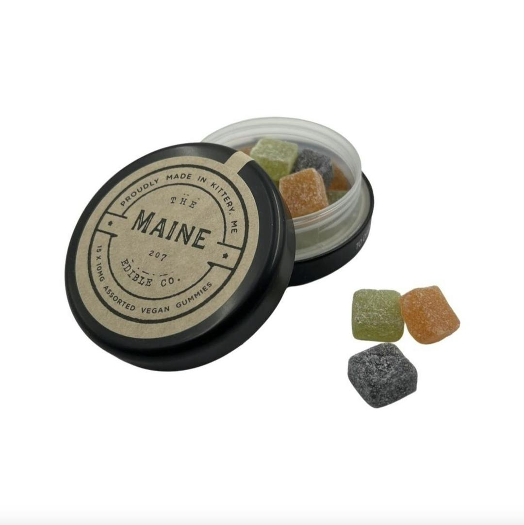 Assorted 10mg/150mg Gummies -The Maine Edible Co.