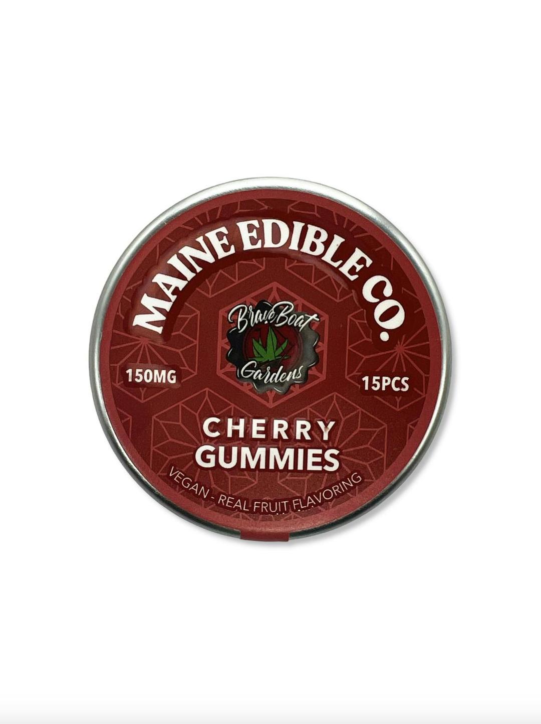 150mg Cherry Gummies - The Maine Edible Co. + Brave Boat Gardens