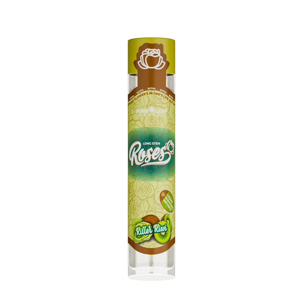 KILLER KIWI Roses Long Stem Sativa 1G | Liquid Diamond Infused