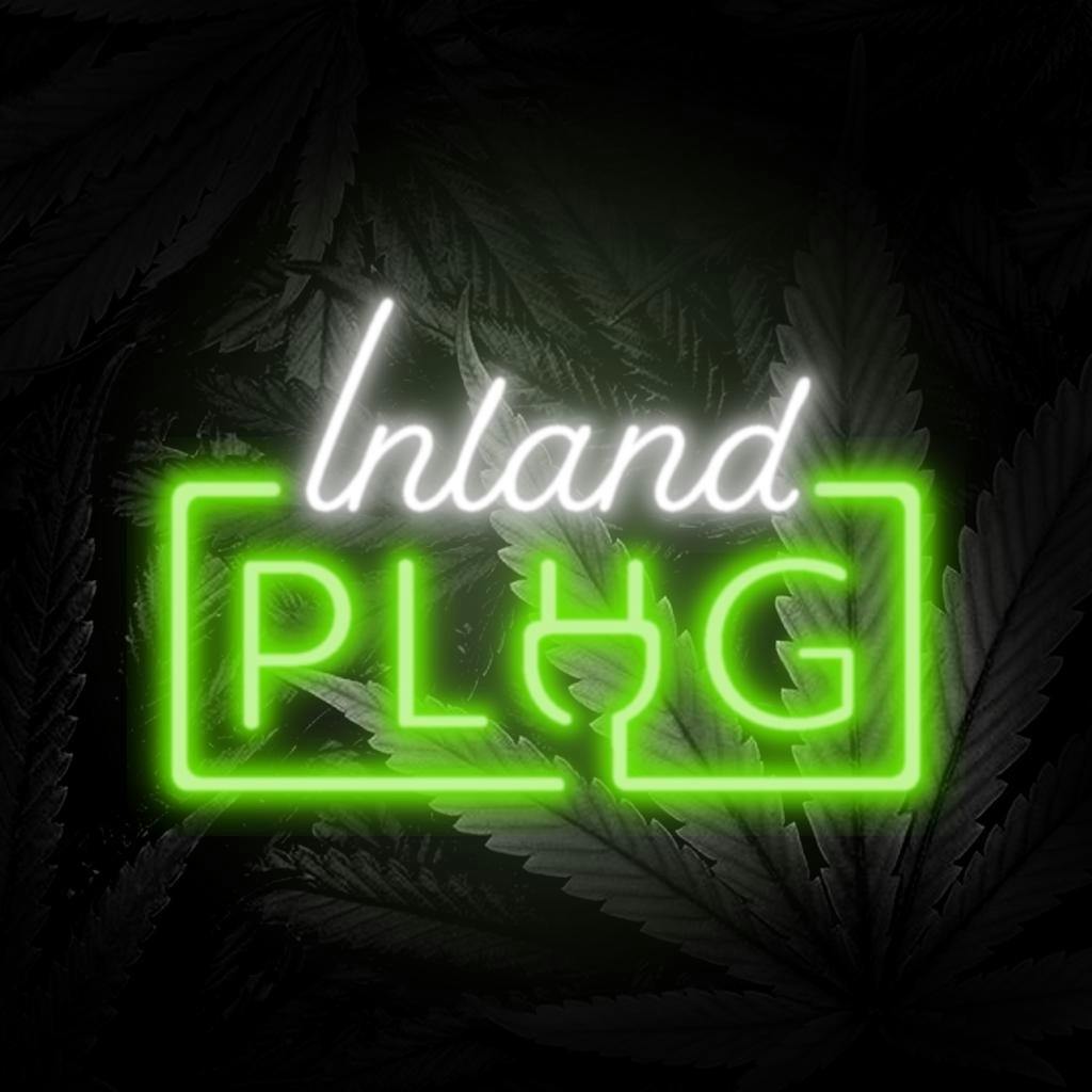 Inland Plug storefront banner - recreational marijuana delivery