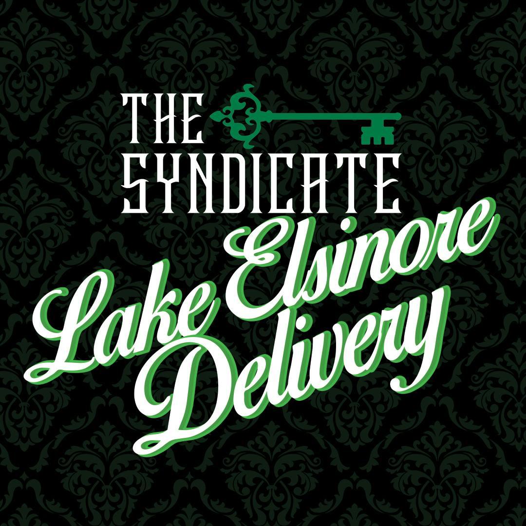 The Syndicate Delivery - Lake Elsinore storefront banner - recreational marijuana delivery