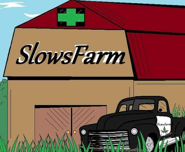 Slowsfarm logo - Cannabis delivery service in Lewiston