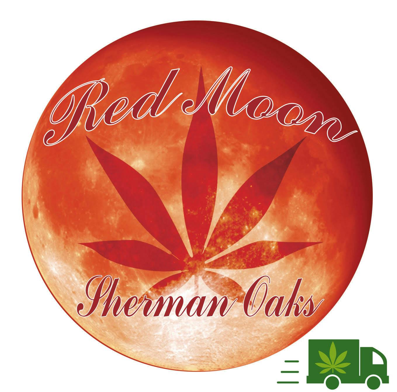 Red Moon Delivery storefront banner - recreational marijuana delivery