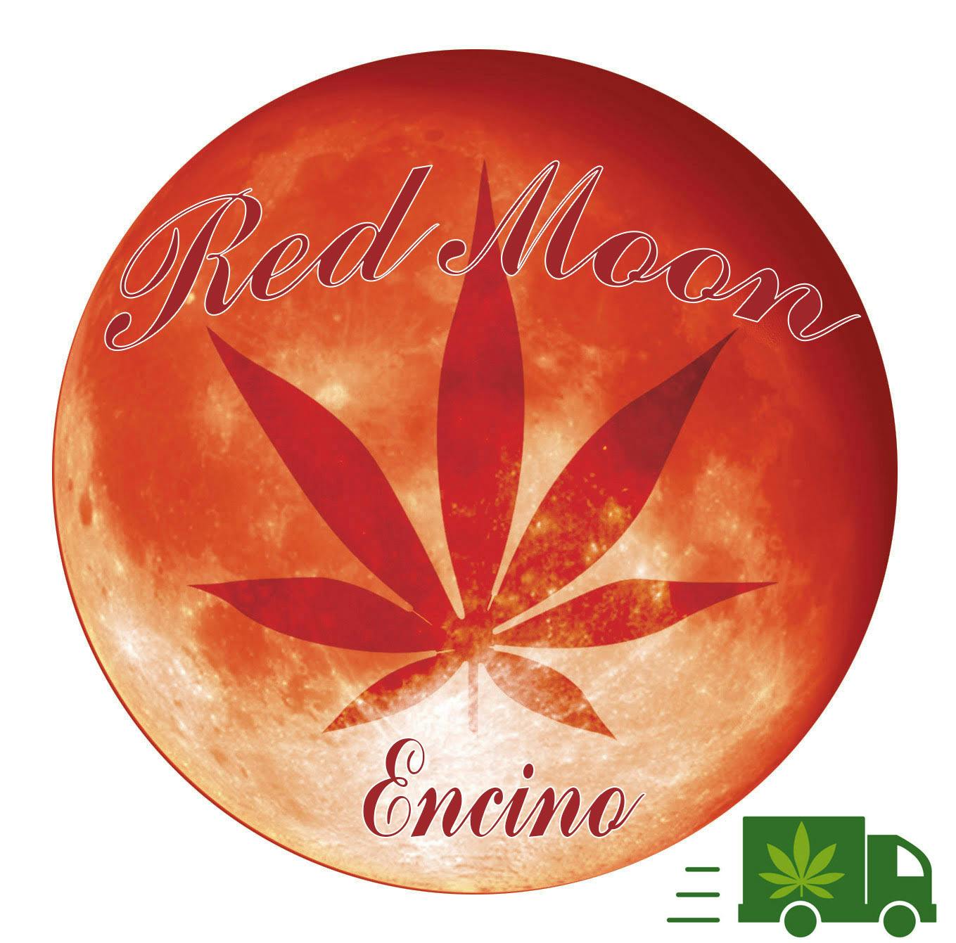 Red Moon Delivery storefront banner - recreational marijuana delivery