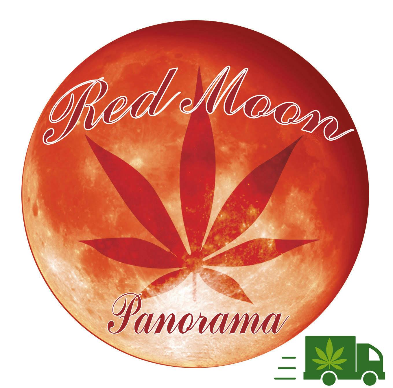 Red Moon Delivery logo - Cannabis delivery service in Sylmar