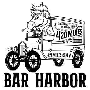 420 Mules logo - Cannabis delivery service in Bangor