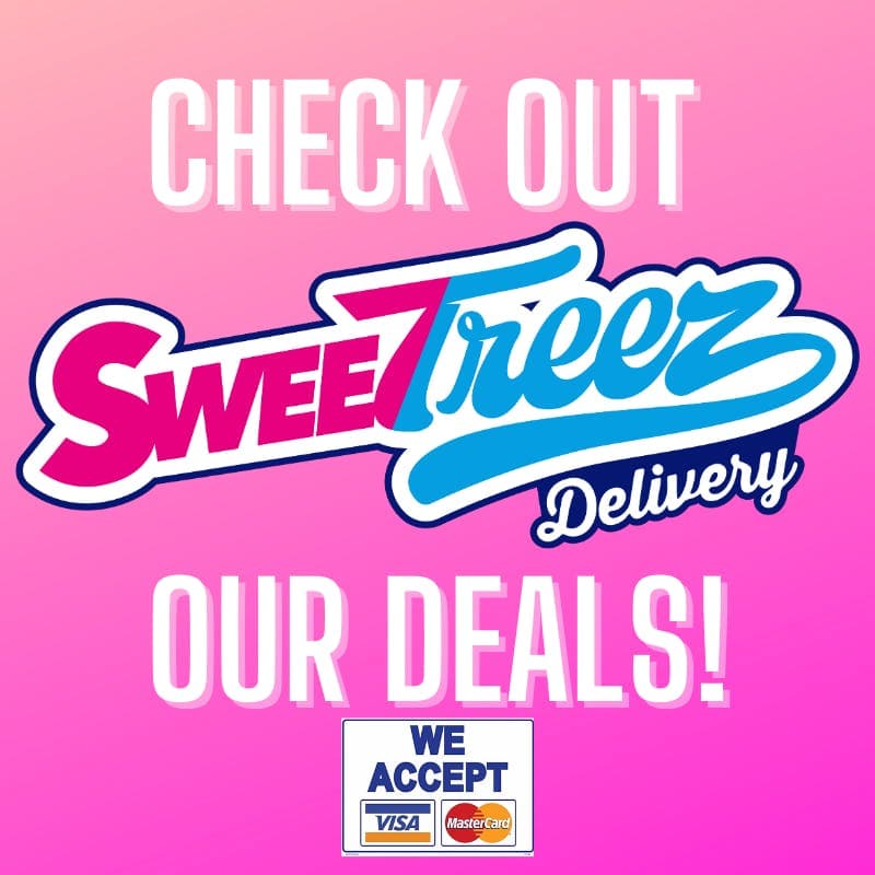 SweeTreez storefront banner - recreational marijuana delivery