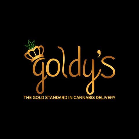 Goldy's logo - Cannabis delivery service in Auburn