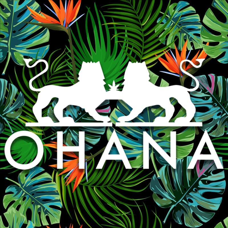 Ohana Gardens storefront banner - recreational marijuana delivery