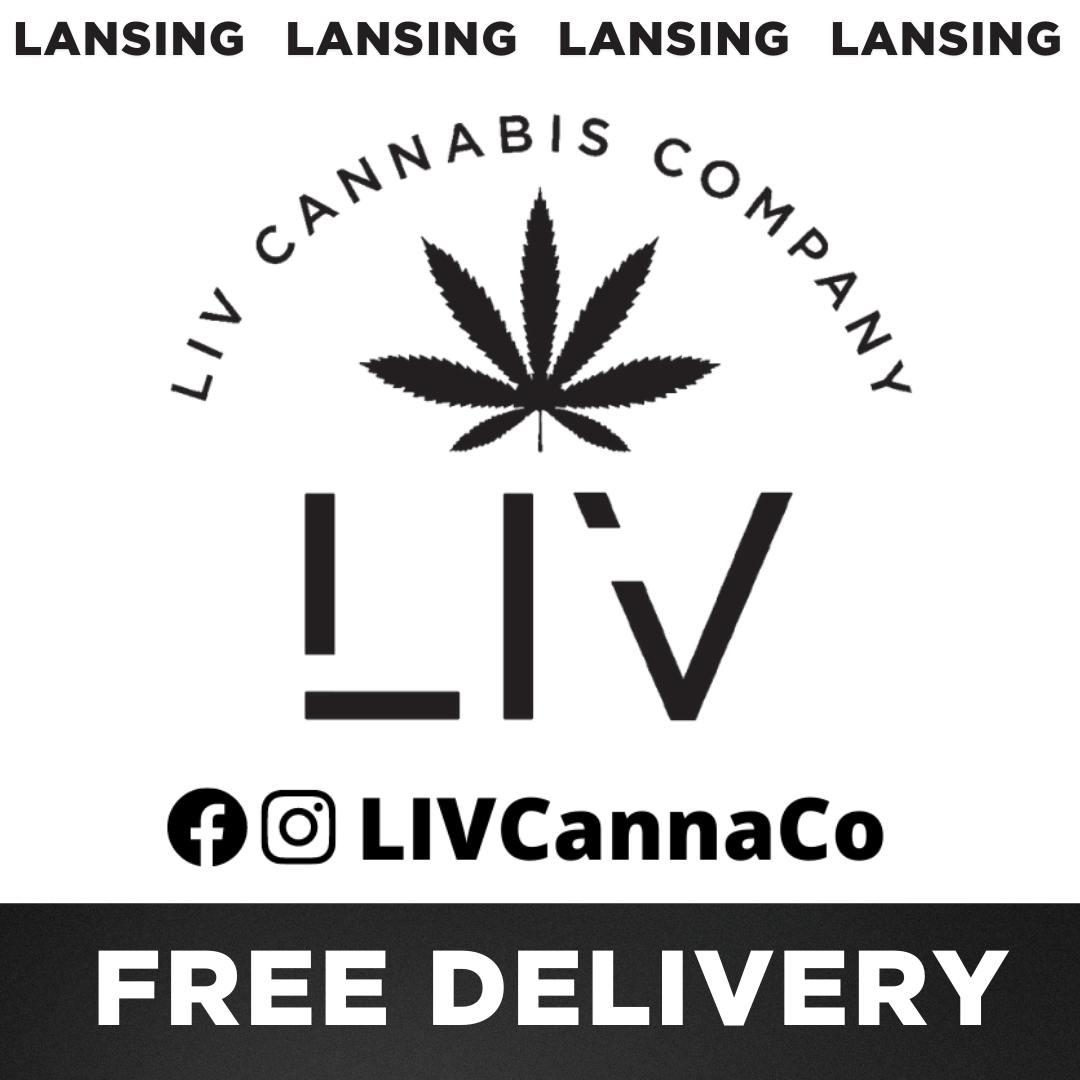 LIV Lansing Delivery logo - Cannabis delivery service in Jackson