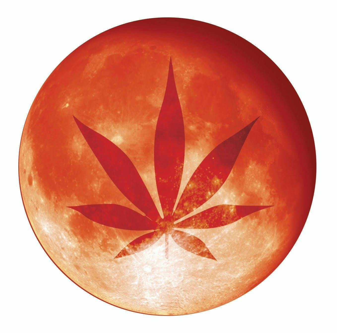 Red Moon logo - Cannabis delivery service in Santa Clarita