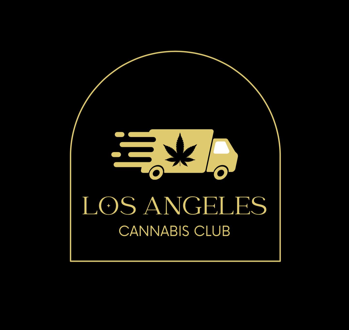 LA CANNABIS CLUB - DOWNTOWN LA storefront banner - recreational marijuana delivery