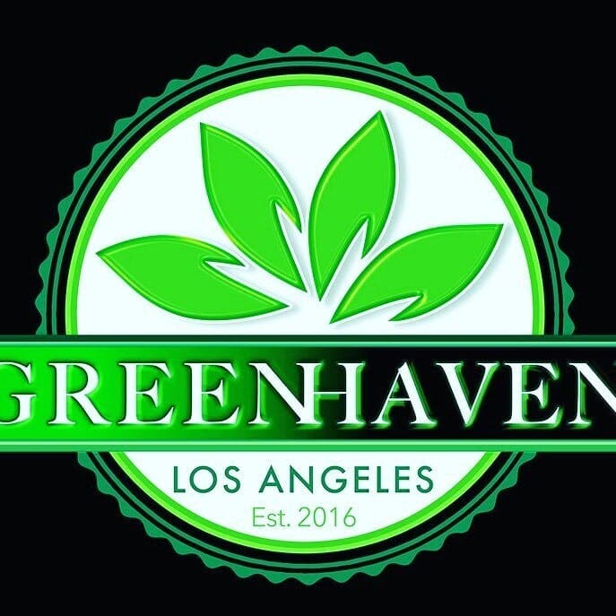 Green Haven LA on the Go logo - Cannabis delivery service in Inglewood